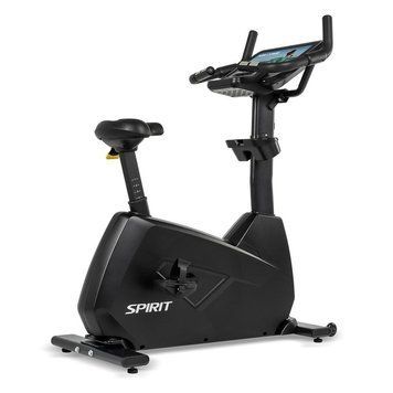 Вертикальний велотренажер мультимедійна 15,6 консоль Spirit CU800ENT+ фото