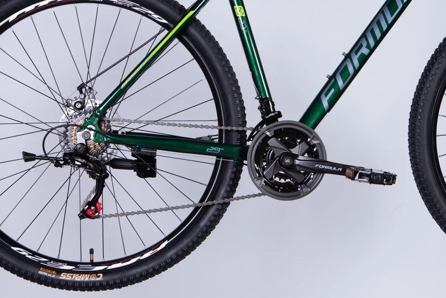 Велосипед AL 29" Formula MOTION DD FR рама-21" зелений 2026 фото