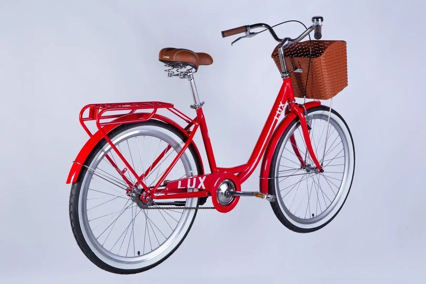 Велосипед ST 26" Dorozhnik LUX Velosteel рама-17" червоний 2026