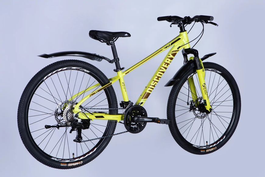 Велосипед AL 26" Discovery BASTION DD CS рама-13" жовтий 2025 фото