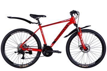 Велосипед AL 26" Discovery BASTION DD CS рама-18" червоно-чорний 2025 фото