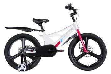 Велосипед MG 20" SPACE KID STAR DD рама-11" білий з рожевим 2026