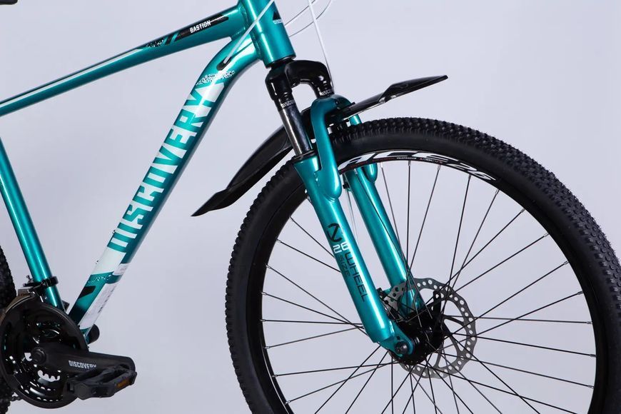 Велосипед AL 26" Discovery BASTION DD CS рама-18" бірюзовий 2025 фото
