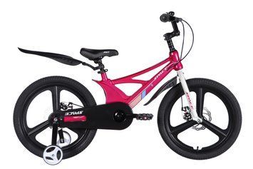 Велосипед MG 20" SPACE KID STAR DD рама-11" рожевий з білим 2026