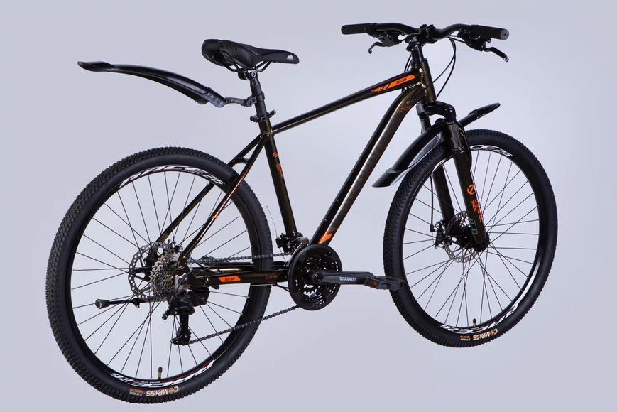 Велосипед AL 26" Discovery BASTION DD CS рама-18" коричневий 2025 фото
