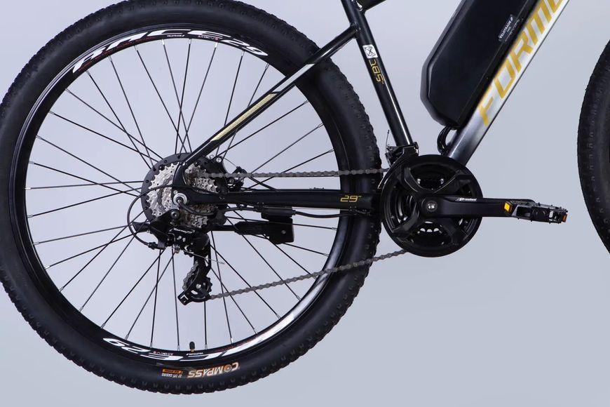 Велосипед з електроприводом 29" AL Formula eF-1 DD CS рама-18,5" 48B 12.5А*г 500Вт сріблясто-чорний 2026