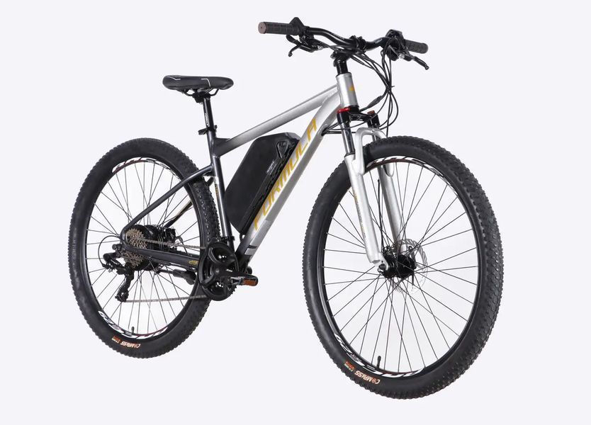Велосипед з електроприводом 29" AL Formula eF-1 DD CS рама-18,5" 48B 17.5А*г 500Вт сріблясто-чорний 2026