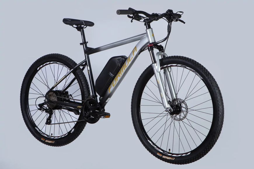 Велосипед з електроприводом 29" AL Formula eF-1 DD CS рама-21" 48B 12.5А*г 500Вт сріблясто-чорний 2026