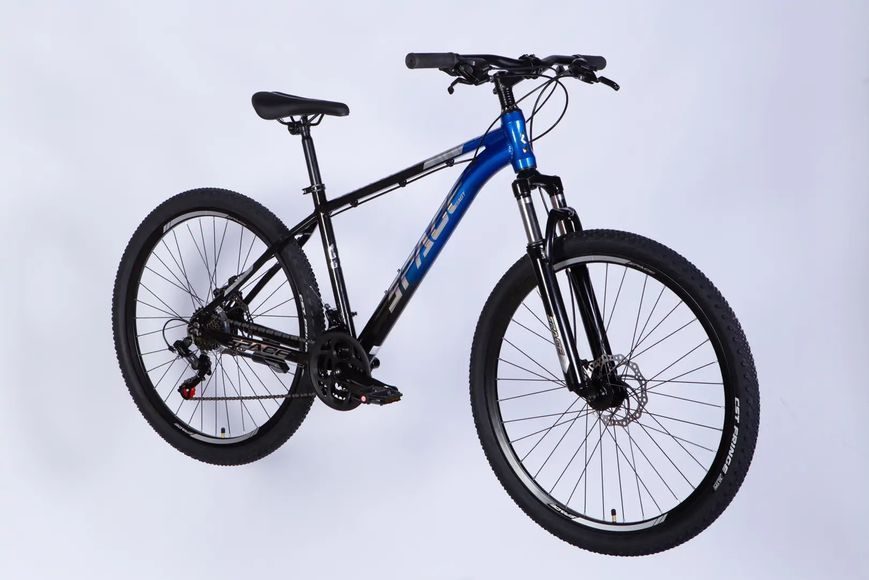 Велосипед AL 27.5" SPACE PHAETON DD FR рама-17" чорно-синій 2026 фото