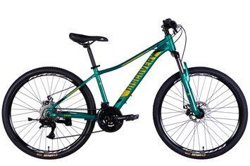 Велосипед AL 26" Discovery MYSTIQUE DD CS рама-15" зелений 2025 фото