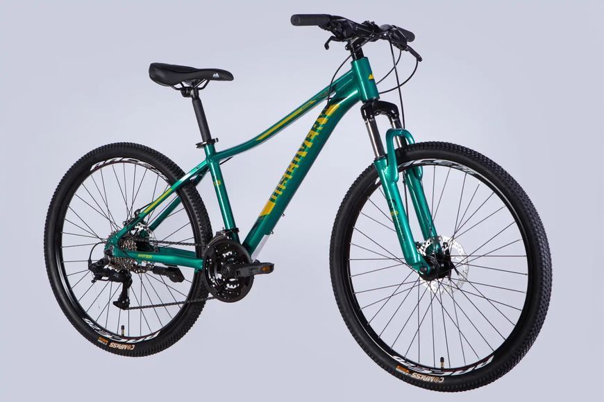 Велосипед AL 26" Discovery MYSTIQUE DD CS рама-15" зелений 2025 фото