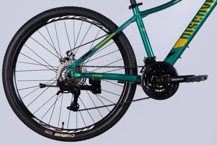 Велосипед AL 26" Discovery MYSTIQUE DD CS рама-15" зелений 2025 фото