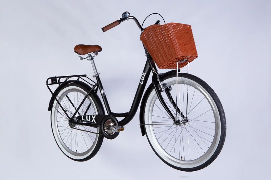Велосипед ST 26" Dorozhnik LUX Velosteel рама-17" чорний (матовий) 2026