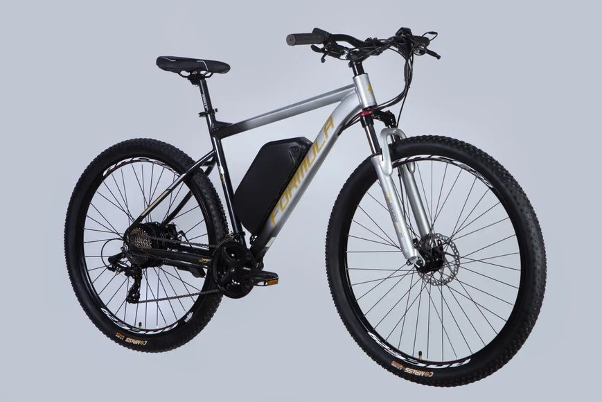 Велосипед з електроприводом 29" AL Formula eF-1 DD CS рама-21" 48B 17.5А*г 500Вт сріблясто-чорний 2026