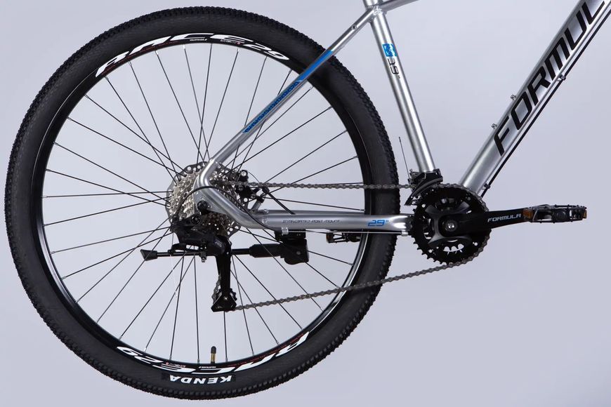 Велосипед AL 29" Formula ZEPHYR 3.0 DD CS рама-19" срiблястий 2026 фото