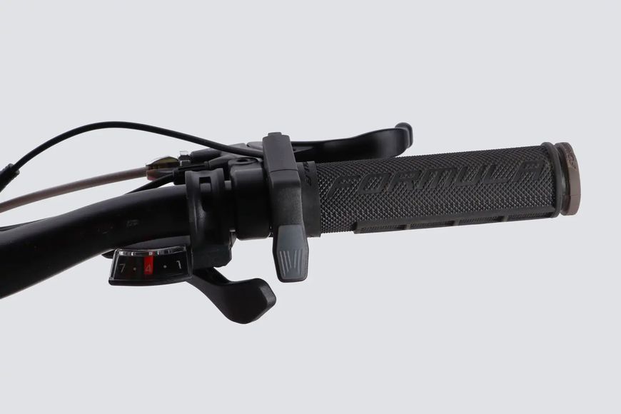 Велосипед з електроприводом 26" AL Formula eMOTION DD FR рама-13" 36B 10А*г 500Вт червоно-сріблястий 2026