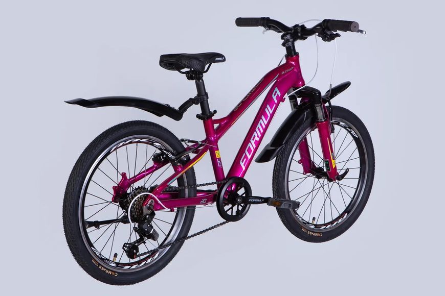 Велосипед AL 20" Formula BLACKWOOD Vbr FR рама-11" малиновий 2026