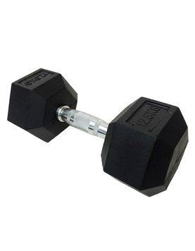 DD 6442-12.5 | Гантель шестигранна прогумована 12,5 кг