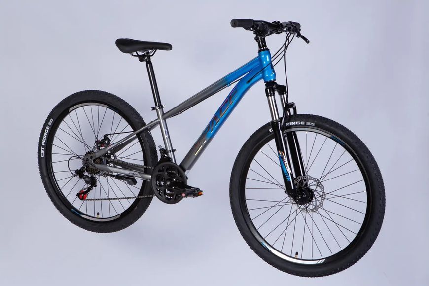 Велосипед ST 26" SPACE MARS DD FR рама-13" синьо-сірий 2026 фото