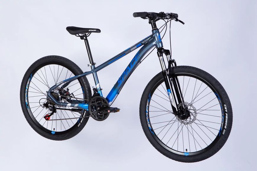Велосипед AL 26" SPACE MERCURY DD FR рама-13" сіро-синій 2026 фото