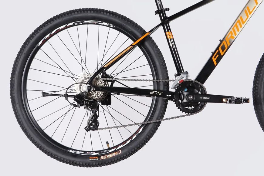 Велосипед AL 27.5" Formula DRIVE HDD рама-16" чорно-сірий 2026 фото