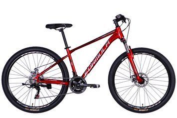 Велосипед AL 27.5" Formula MOTION DD FR рама-16" червоний з сірим 2026 фото