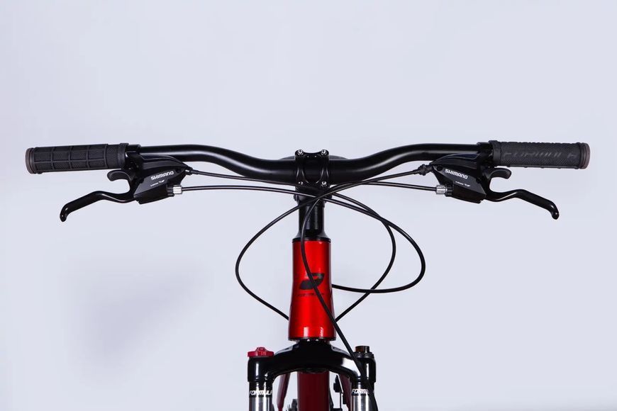 Велосипед AL 27.5" Formula MOTION DD FR рама-16" червоний з сірим 2026 фото