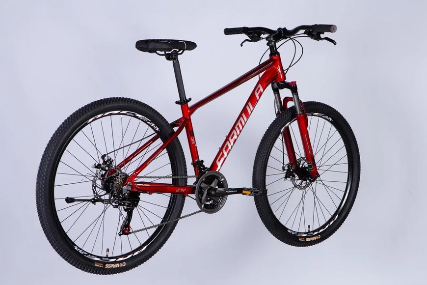 Велосипед AL 27.5" Formula MOTION DD FR рама-16" червоний з сірим 2026 фото