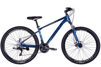 Велосипед AL 27.5" Formula MOTION DD FR рама-16" синiй з чорним 2026 фото