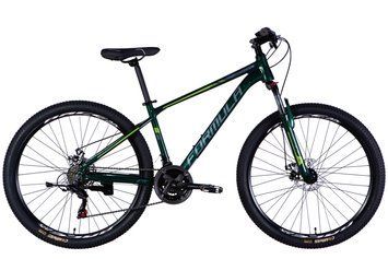 Велосипед AL 27.5" Formula MOTION DD FR рама-16" зелений 2026 фото