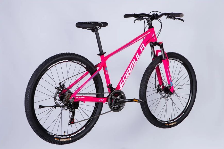 Велосипед AL 27.5" Formula MOTION DD FR рама-16" рожевий з білим 2026 фото