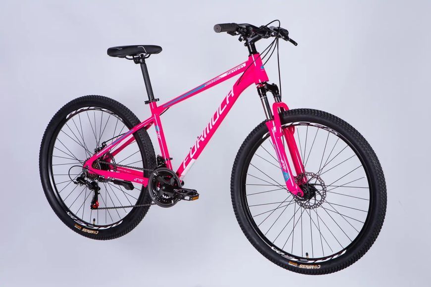 Велосипед AL 27.5" Formula MOTION DD FR рама-16" рожевий з білим 2026 фото