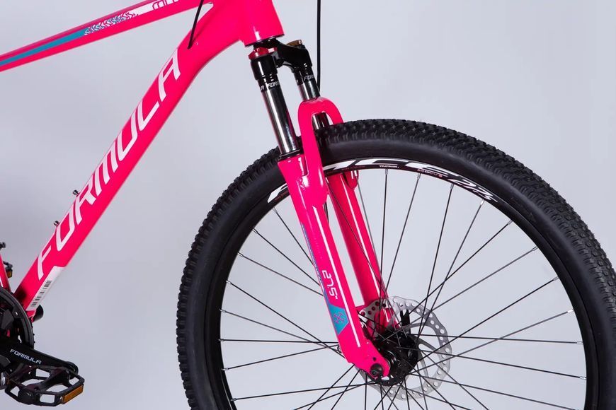 Велосипед AL 27.5" Formula MOTION DD FR рама-18" рожевий з білим 2026 фото
