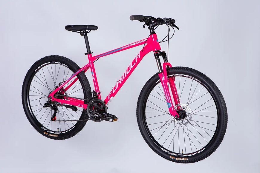 Велосипед AL 27.5" Formula MOTION DD FR рама-18" рожевий з білим 2026 фото