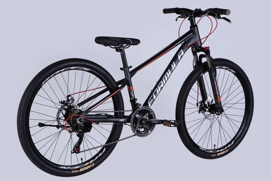 Велосипед AL 26" Formula MOTION DD FR рама-13" темно-сірий 2026 фото