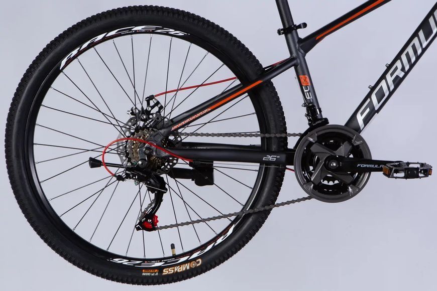 Велосипед AL 26" Formula MOTION DD FR рама-13" темно-сірий 2026 фото