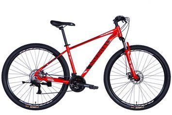Велосипед AL 29" Discovery BASTION DD CS рама-17" червоно-чорний 2025 фото