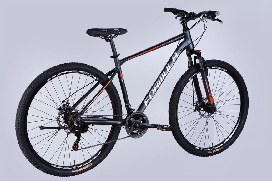 Велосипед AL 29" Formula MOTION DD FR рама-19" темно-сiрий (матовий) 2026 фото