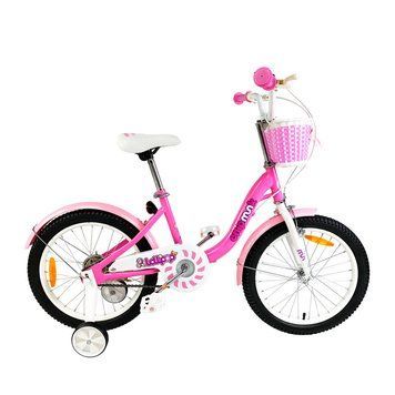 Велосипед дитячий RoyalBaby Chipmunk MM Girls 18", OFFICIAL UA, рожевий фото