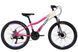 Велосипед ST 24" SPACE AURORA DD FR рама-12" біло-рожевий 2026 фото 1
