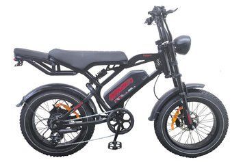 Велосипед з електроприводом 20" ST SPACE POLARIS (new) DD FR рама-21" 48 B 15 А*г 1000 Вт чорний 2026