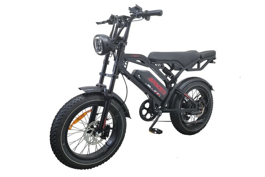 Велосипед з електроприводом 20" ST SPACE POLARIS (new) DD FR рама-21" 48 B 15 А*г 1000 Вт чорний 2026
