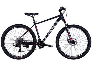 Велосипед AL 27.5" Formula THOR DD CS рама-18" чорний зі сріблястим 2026 фото