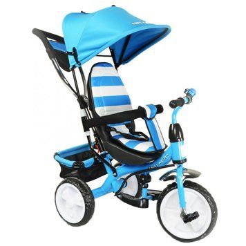 Велосипед дитячий 3х колісний Kidzmotion Tobi Junior BLUE фото