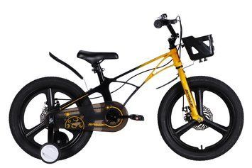 Велосипед MG 18" SPACE KID ANDROMEDA DD рама-10" жовто-чорний 2026