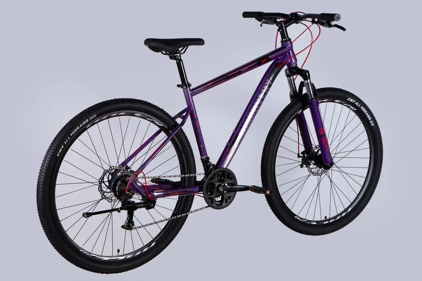 Велосипед ST 29" Discovery TREK DD FR рама-19" фіолетовий 2025 фото