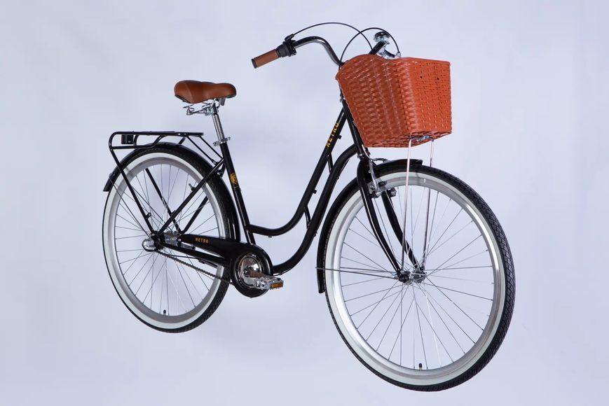Велосипед ST 28" Dorozhnik RETRO PH рама-19" чорний 2026
