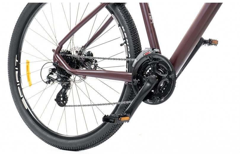 Велосипед Spirit Echo 9.2 29", рама L, бордово-коричневий, 2021