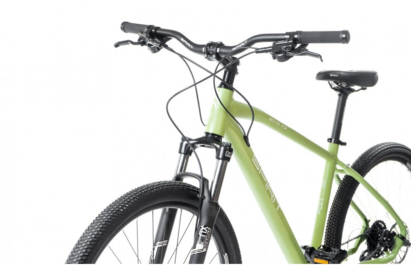Велосипед Spirit Echo 7.3 27,5", рама S, M, L  оливковий, 2021