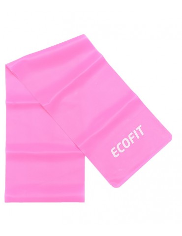 Еспандер стрічковий Ecofit MD1318 TPE 4,5-5,4кг 1200*150*0.4мм рожевий